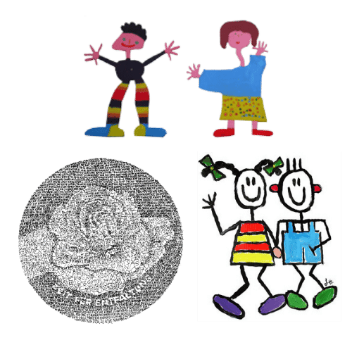 "Die Kinderhäuser der Pfarreiengemeinschaft Sulzberg, Weidach und Durach" Logo